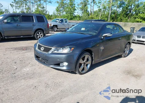 2011 Lexus Is 250C from USA, damaged, VIN JTHFF2C29B2520771